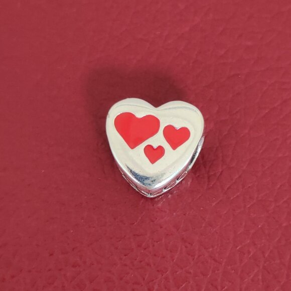 Pandora Jewelry - Pandora Bless Your Heart Charm Bead Bracelet Pendant S925 Silver with box